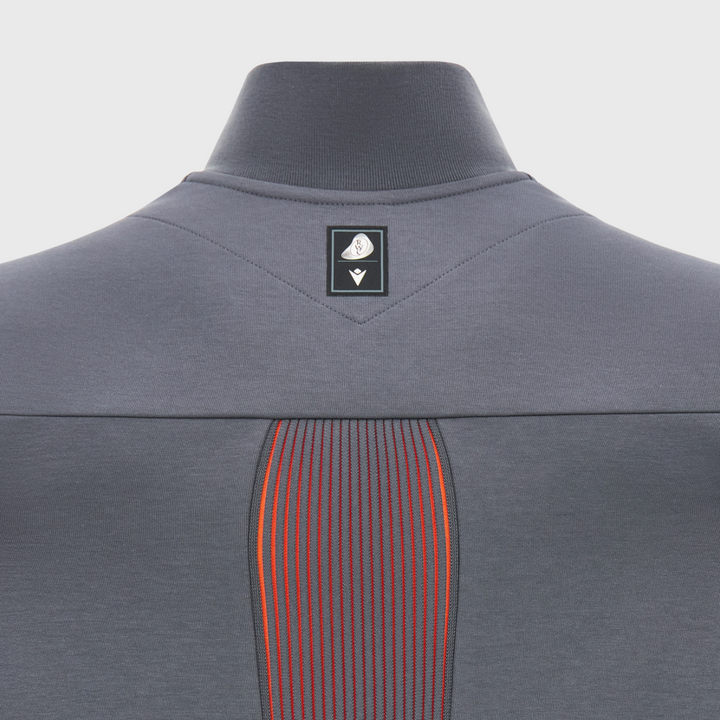 Macron Rugby World Cup 2027 Athleisure 1/4 Zip Anthracite