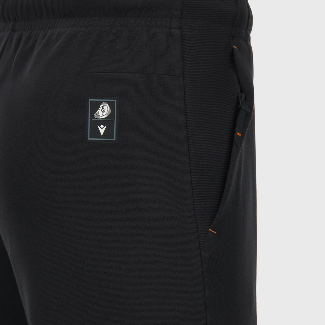 Macron Rugby World Cup 2027 Cotton Bermuda Shorts Black/Orange