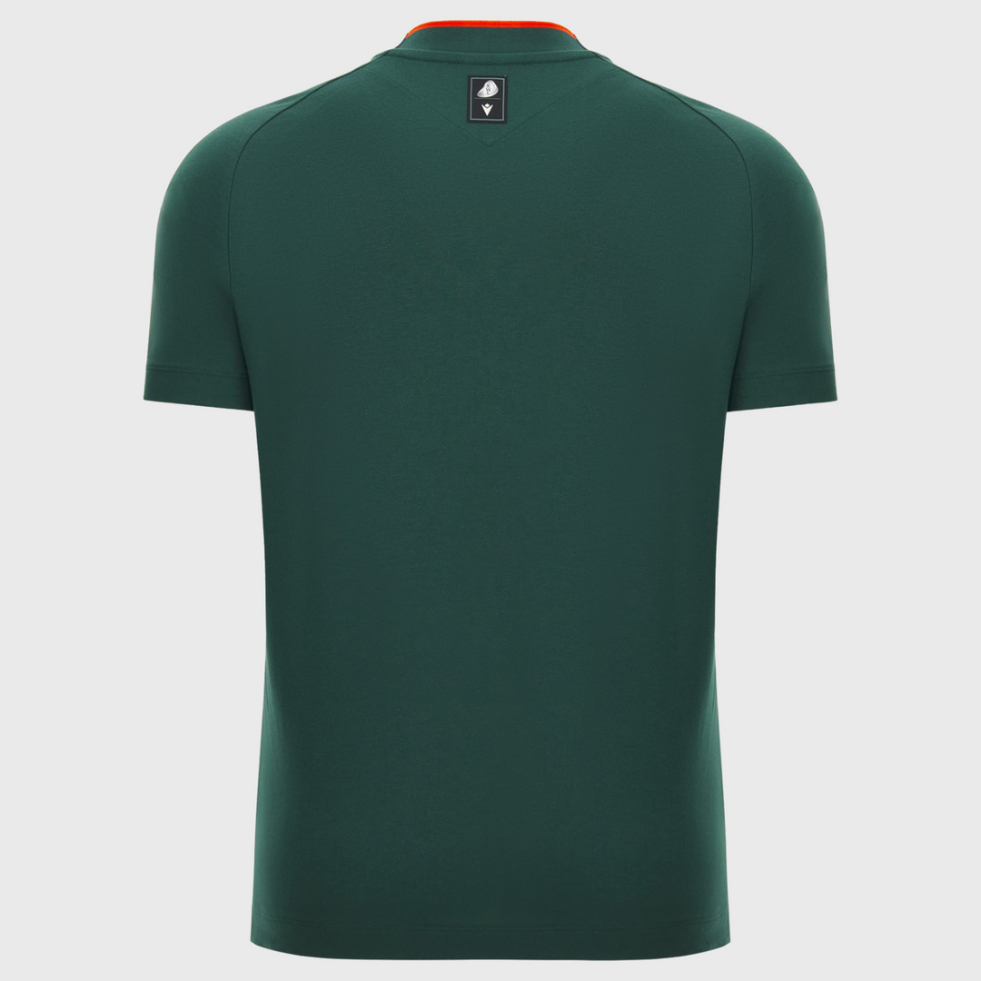 Macron Rugby World Cup 2027 Cotton Tee Dark Green