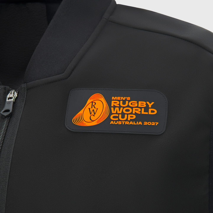 Macron Rugby World Cup 2027 Softshell Gilet Black/Orange