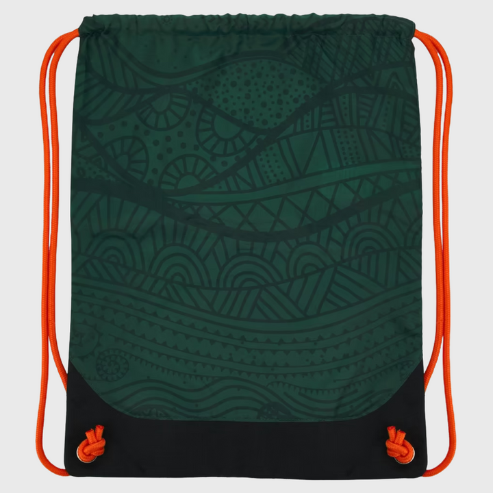 Macron Rugby World Cup 2027 Indigenous Gym Sack Dark Green/Orange