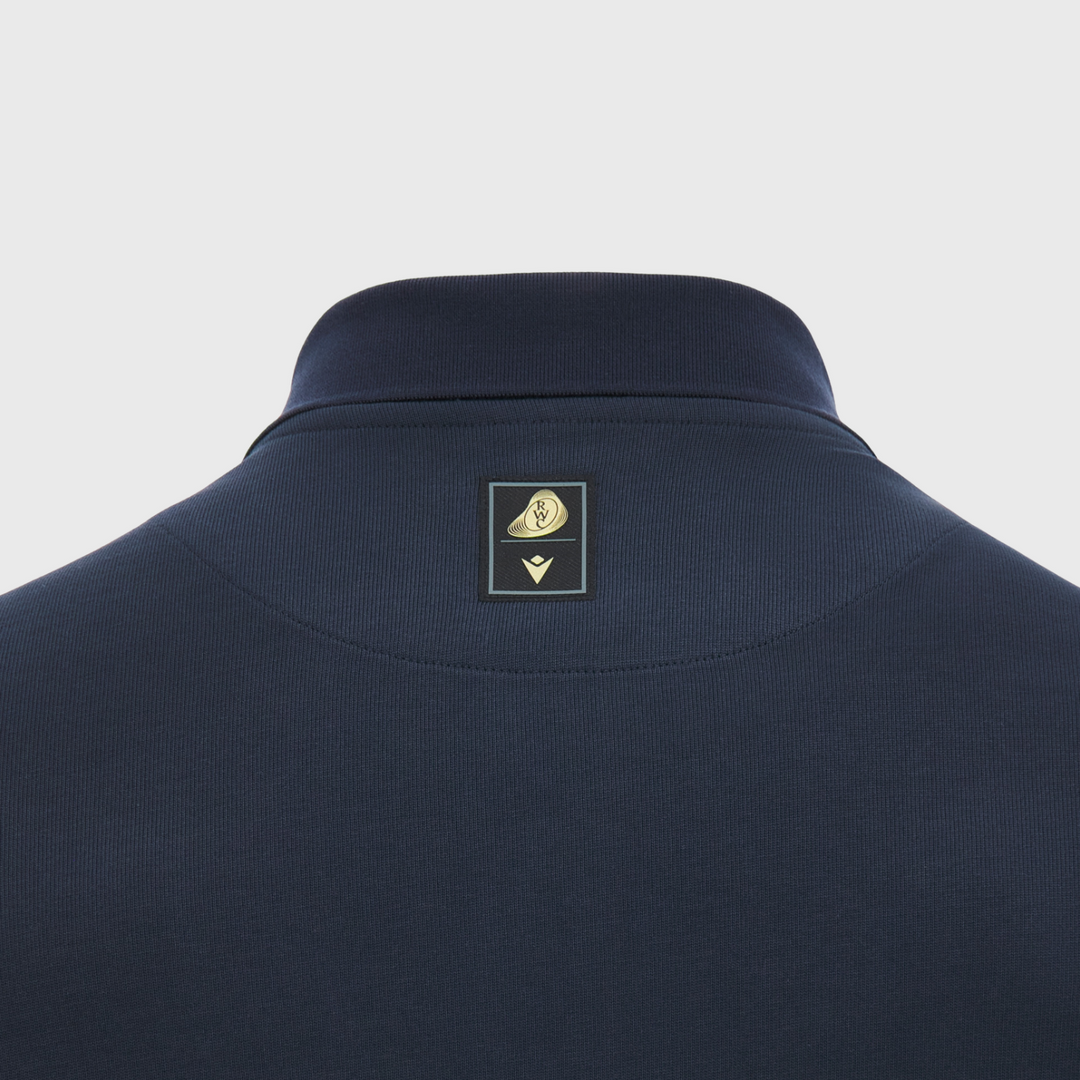 Macron Rugby World Cup 2027 Webb Ellis Long Sleeve Rugby Jersey Navy/Gold