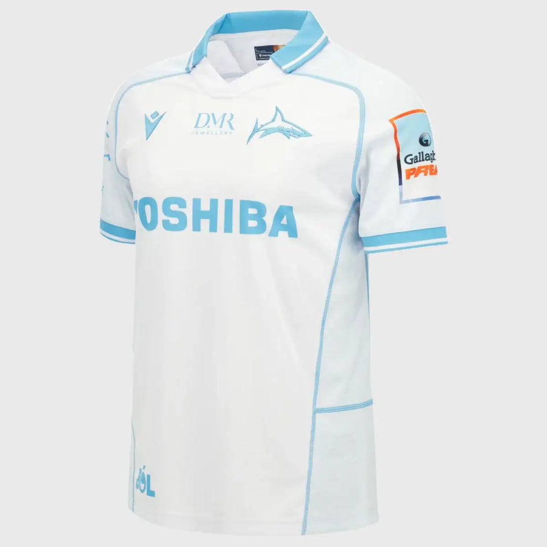 Macron Sale Sharks Away Replica Rugby Shirt 2026/27