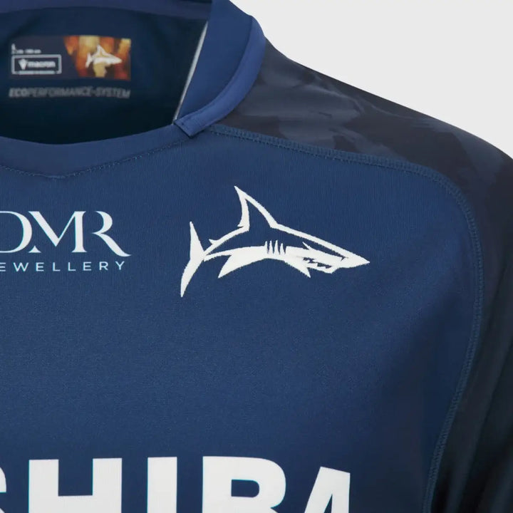 Macron Sale Sharks Home Replica Rugby Shirt 2026/27