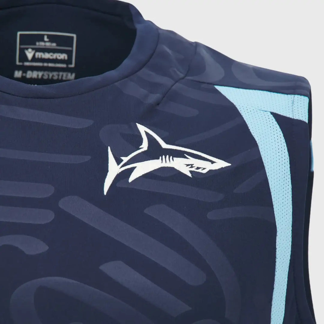 Macron Sale Sharks Sleeveless Tee 2026/27
