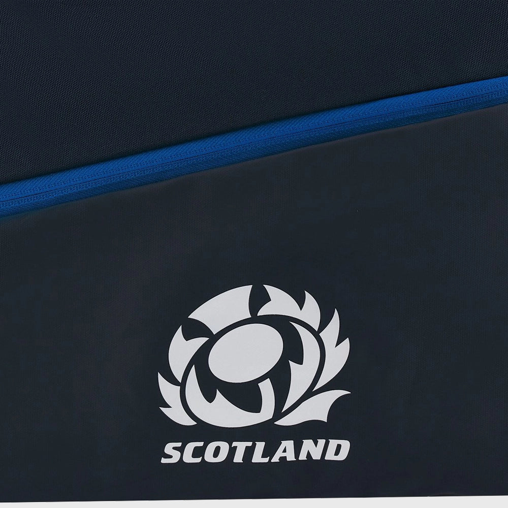 Macron Scotland Rugby Holdall Gym Bag Navy/Royal - Rugbystuff.com