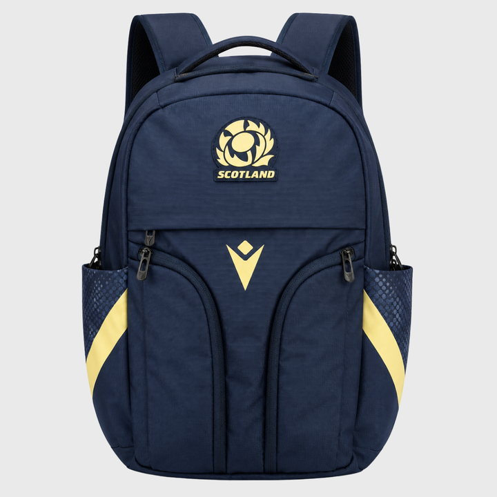 Macron Scotland Rugby Argo Backpack Navy/Sand 2026/27