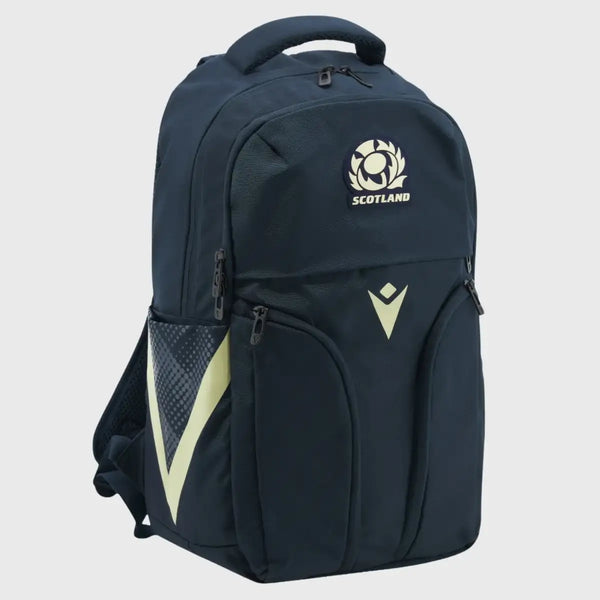 【shussy】ラグビースコットランド代表　バックパック　macron Macron Scotland Rugby Argo Backpack Navy/Sand 2026/27 – Rugbystuff.com
