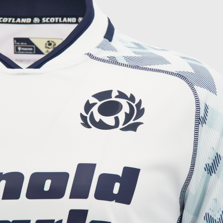 Macron Scotland Kid's Away Replica Rugby Shirt 2026/27