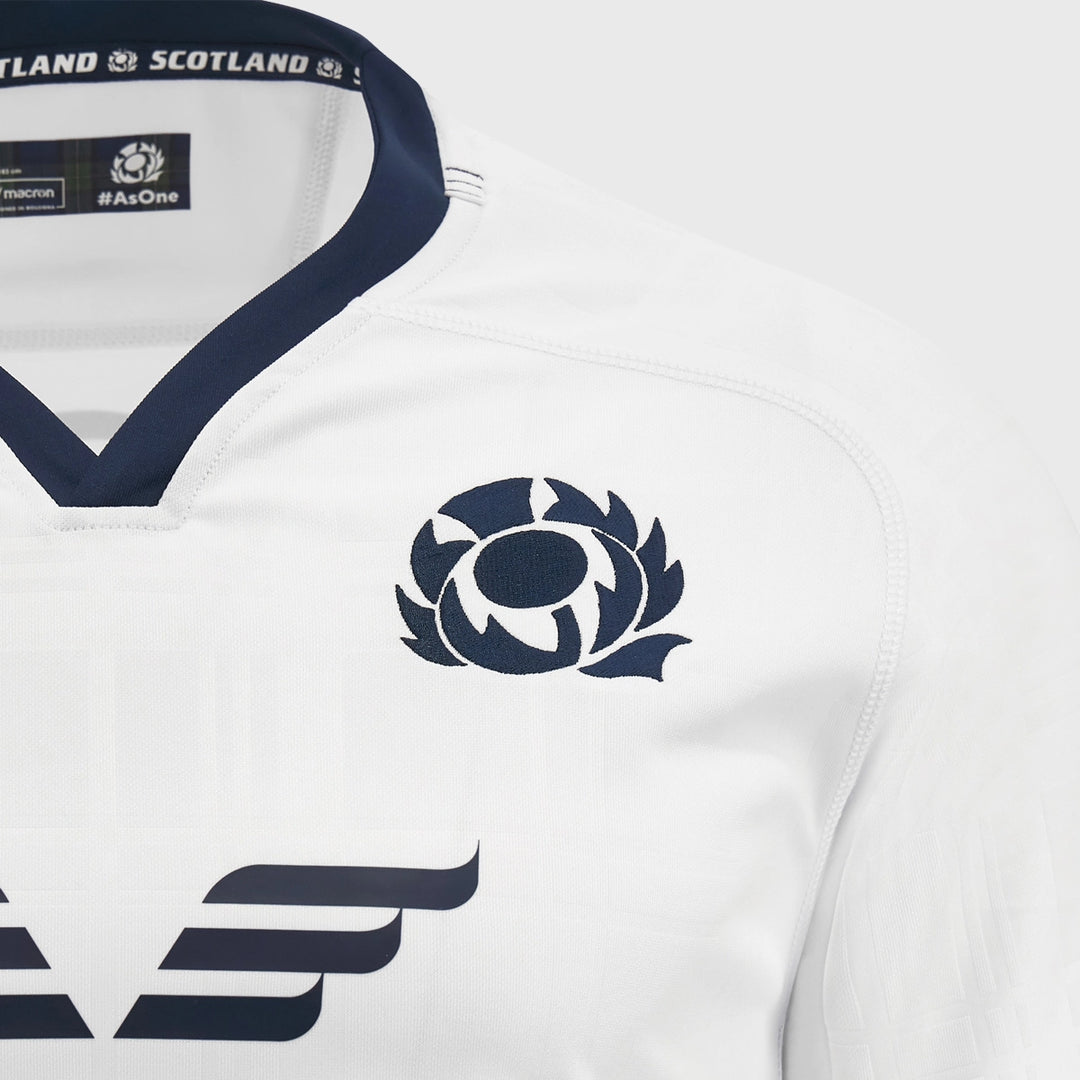 Macron Scotland Men's Away Replica Rugby Shirt 2023/24 - Rugbystuff.com