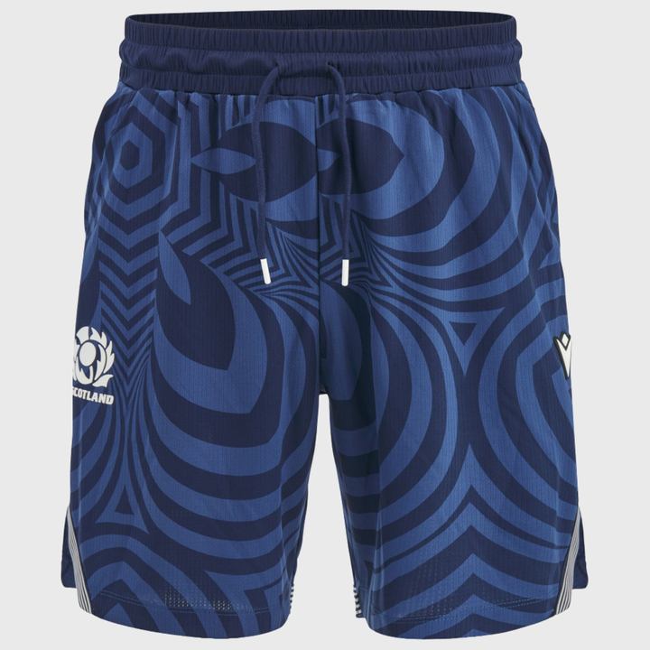 Macron Scotland Rugby Basketball Shorts Navy/White 2026/27