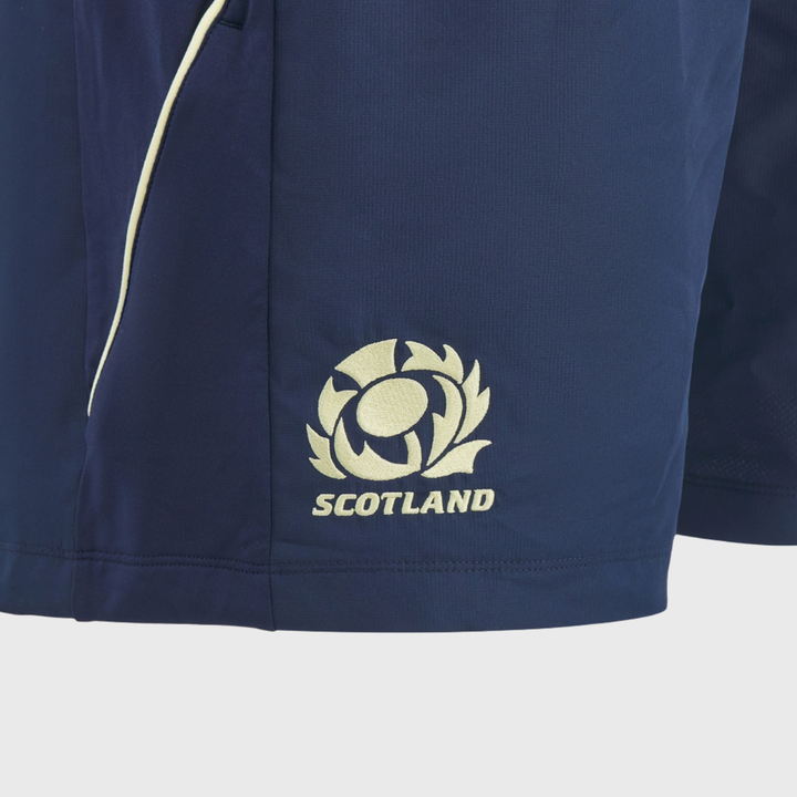 Macron Scotland Rugby Bermuda Gym Shorts Navy/Sand 2026/27