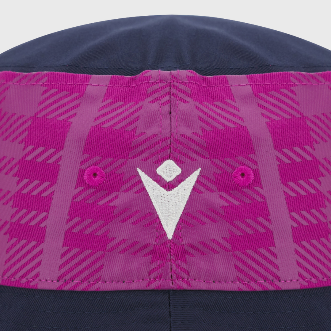 Macron Scotland Rugby Bucket Hat Navy/Purple 2025/26 - Rugbystuff.com