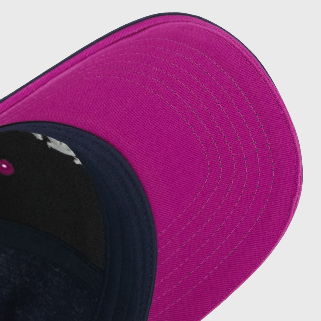 Macron Scotland Rugby Baseball Cap Navy/Purple 2025/26 - Rugbystuff.com