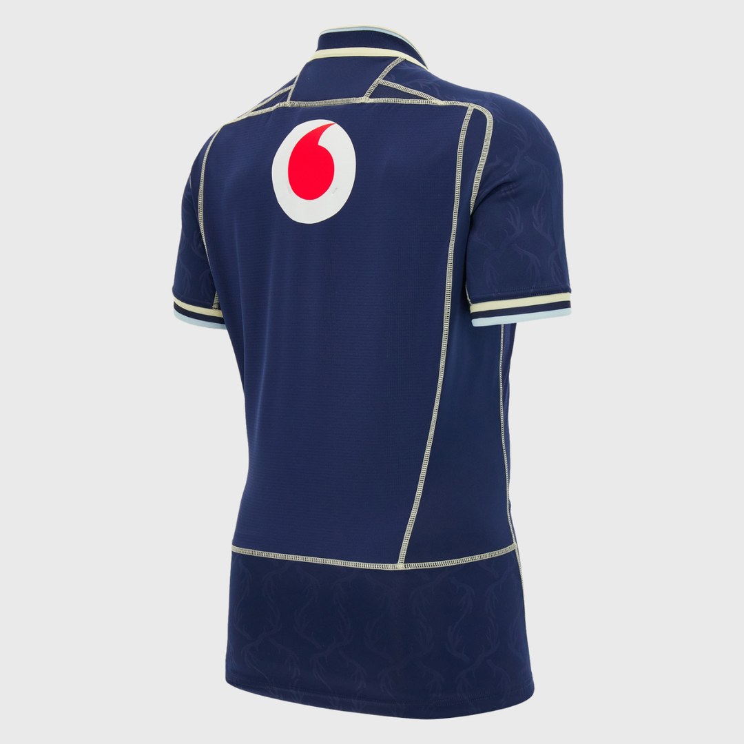 Macron Scotland Men's Home Body Fit Rugby Shirt 2026/27