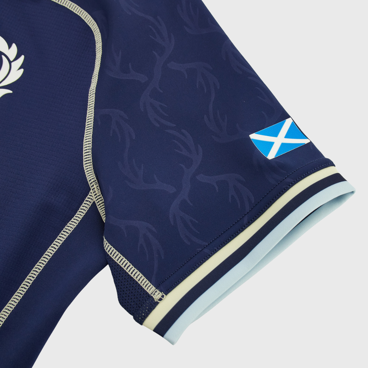 Macron Scotland Men's Home Body Fit Rugby Shirt 2026/27