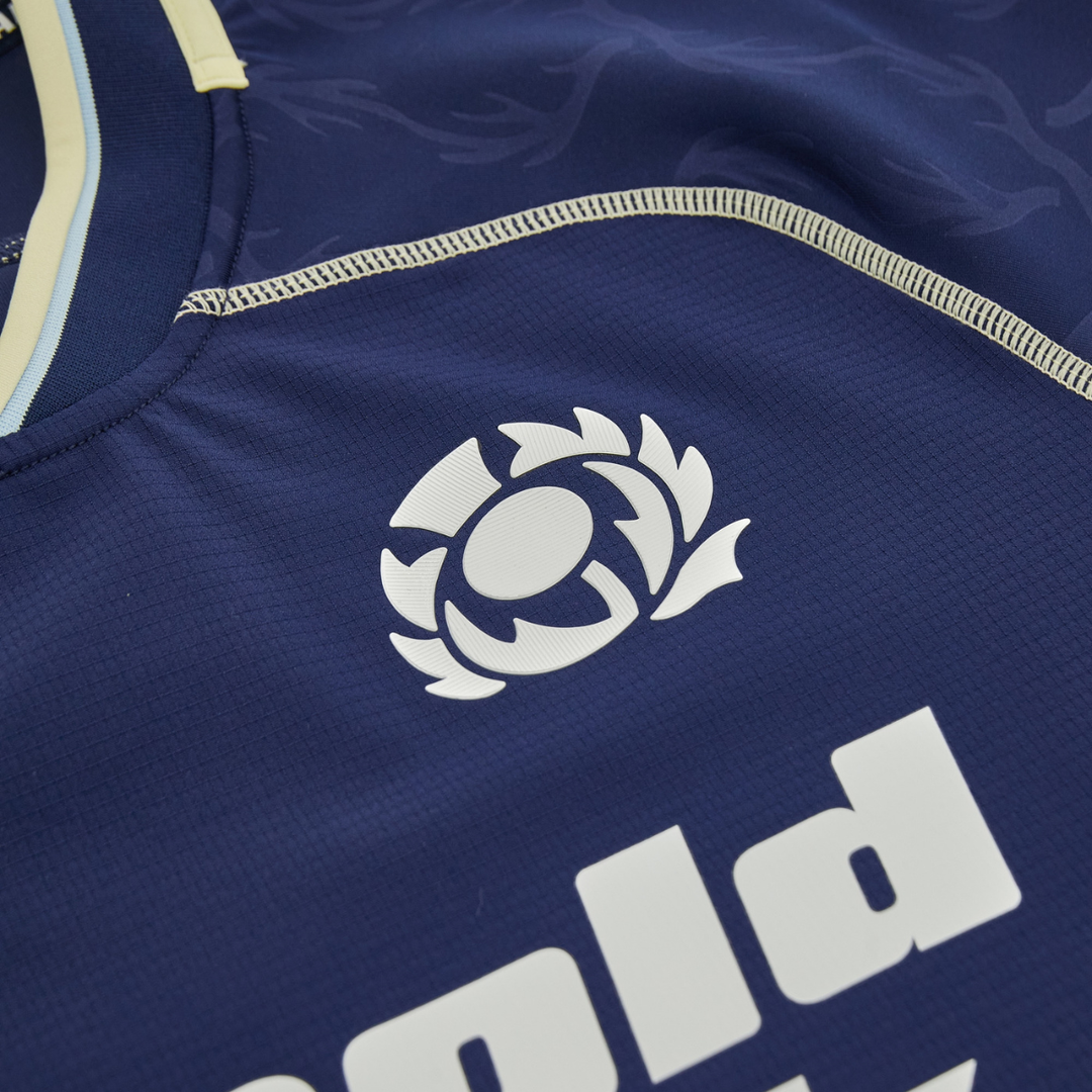 Macron Scotland Men's Home Body Fit Rugby Shirt 2026/27