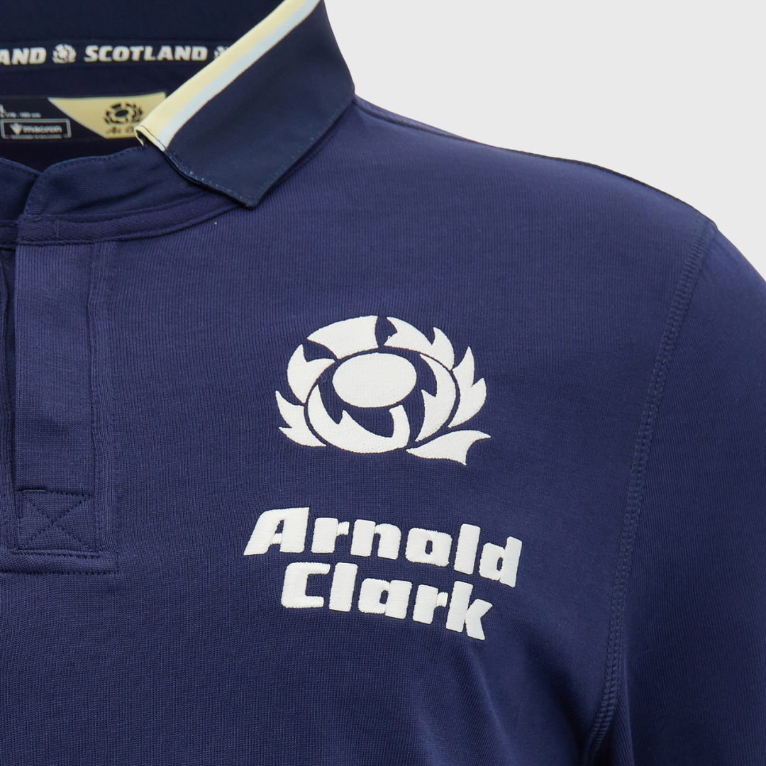 Macron Scotland Men's Home Short Sleeve Rugby Shirt 2026/27
