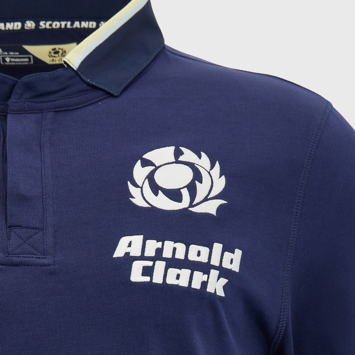 Macron Scotland Men's Home Short Sleeve Rugby Shirt 2026/27