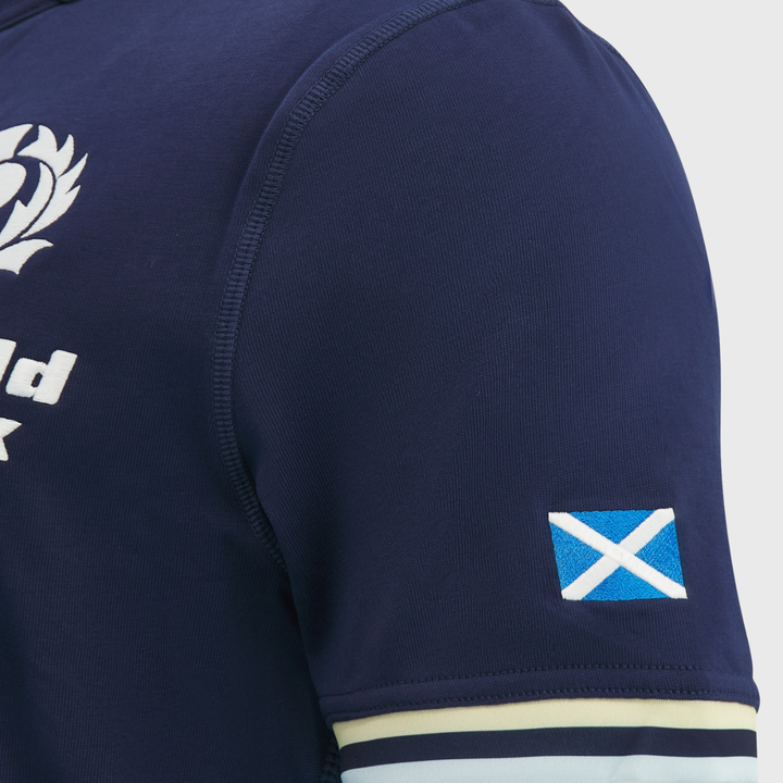 Macron Scotland Men's Home Short Sleeve Rugby Shirt 2026/27