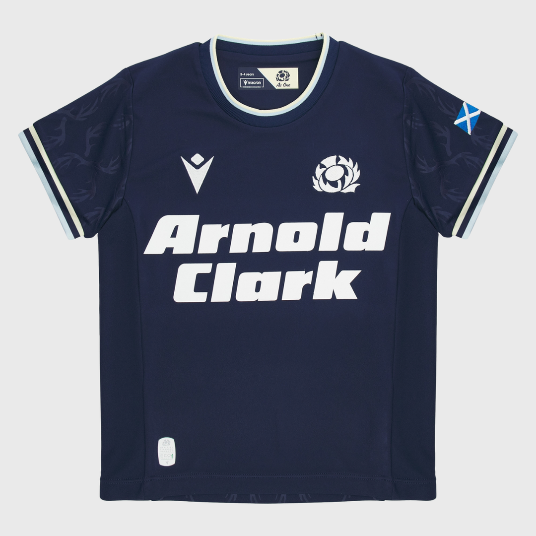 Macron Scotland Infant Home Replica Rugby Shirt 2026/27