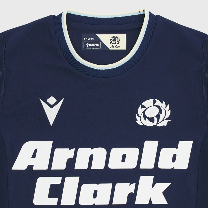 Macron Scotland Infant Home Replica Rugby Shirt 2026/27