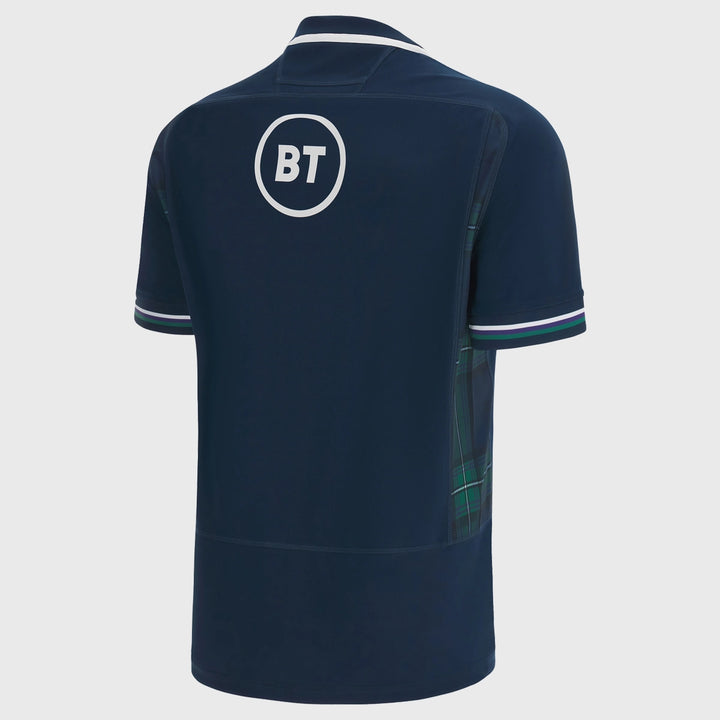Macron Scotland Kid's Home Replica Rugby Shirt 2023/24 - Rugbystuff.com