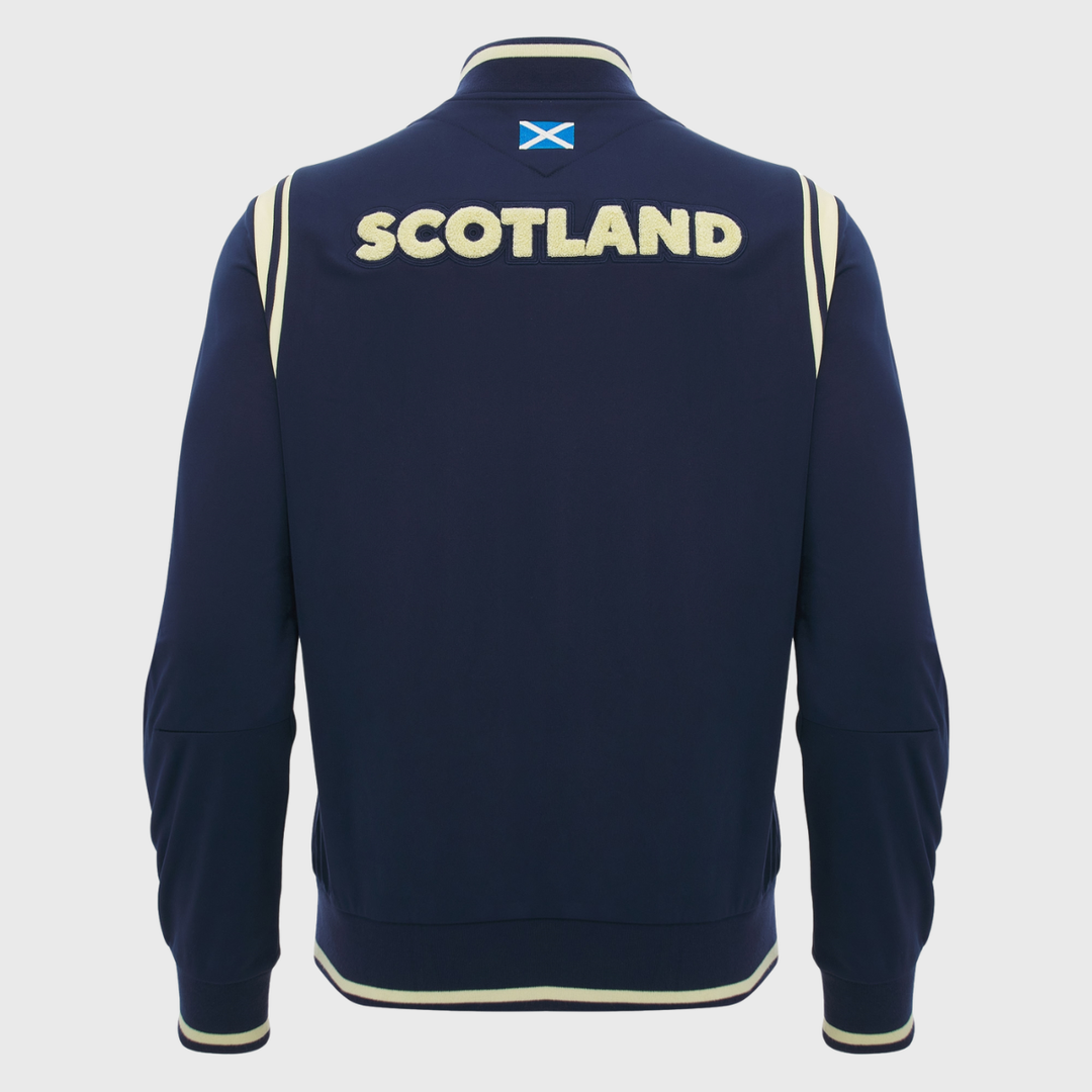 Macron Scotland Rugby Anthem Varsity Jacket 2026/27
