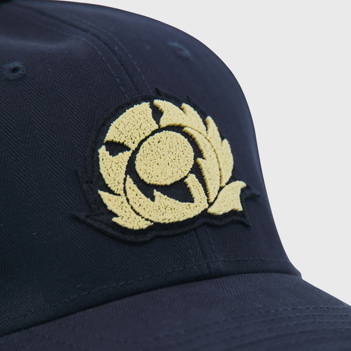 Macron Scotland Rugby Baseball Cap Navy/Sand 2026/27