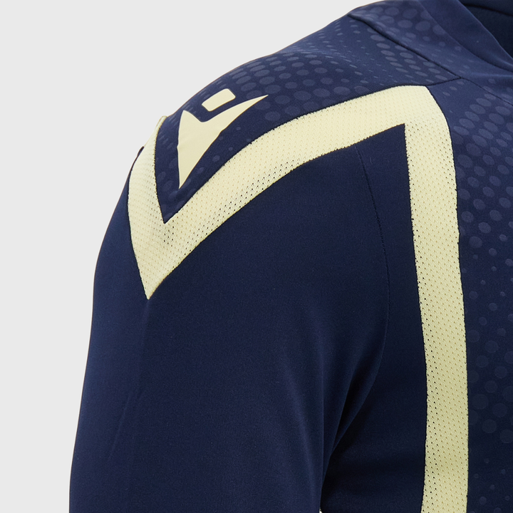 Macron Scotland Rugby Poly Tee Navy/Sand 2026/27