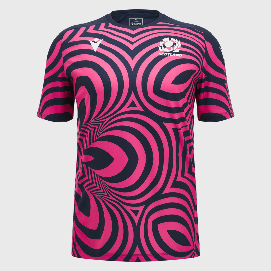 Macron Scotland Rugby Kid's Pre-Match Warm Up Tee 2026/27