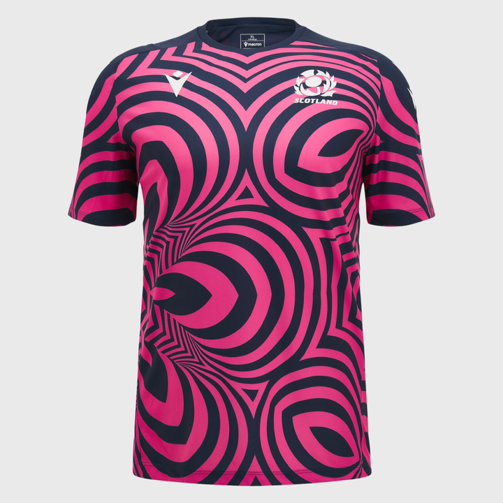 Macron Scotland Rugby Kid's Pre-Match Warm Up Tee 2026/27