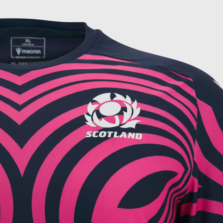 Macron Scotland Rugby Kid's Pre-Match Warm Up Tee 2026/27