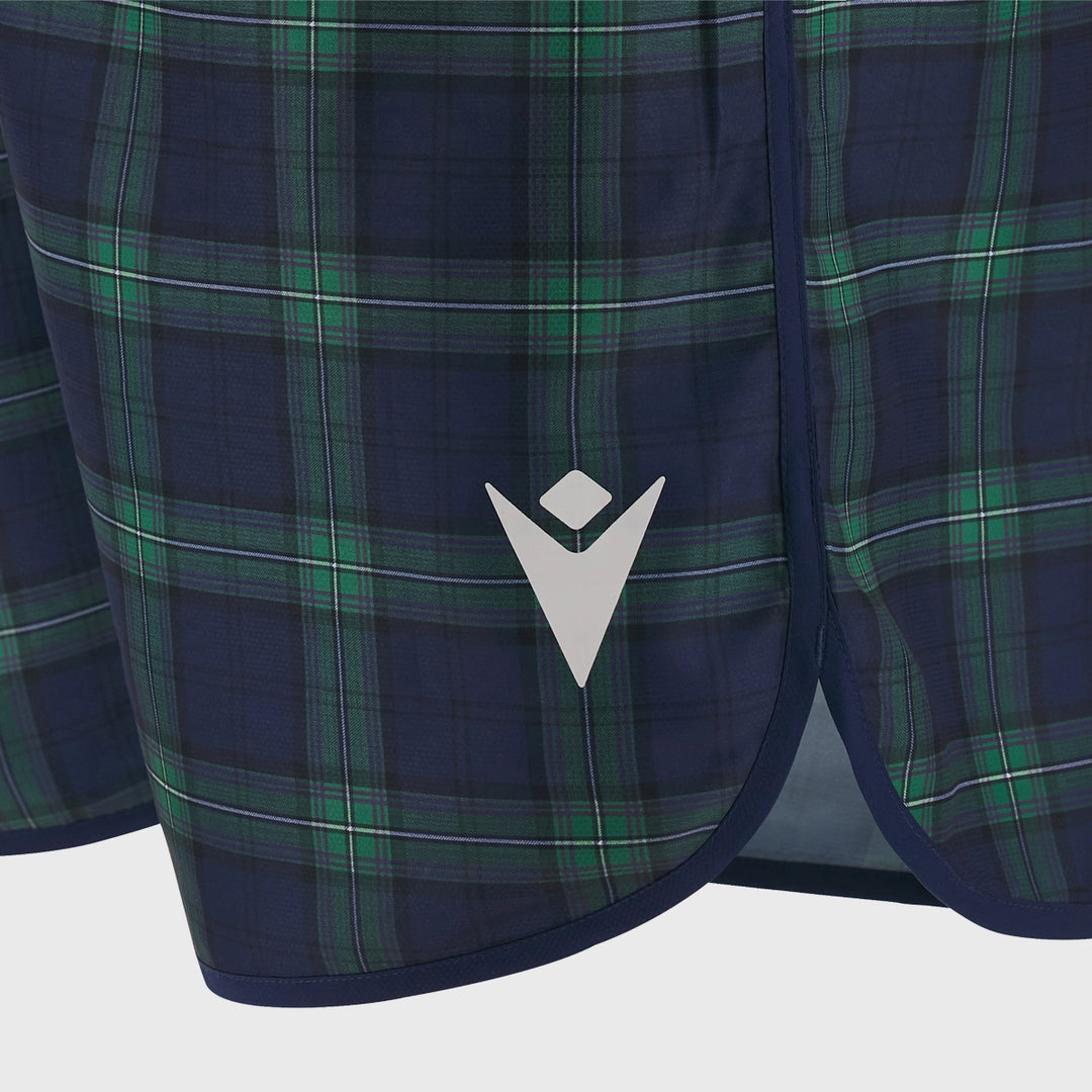 Macron Scotland Rugby Kid's Tartan Shorts - Rugbystuff.com