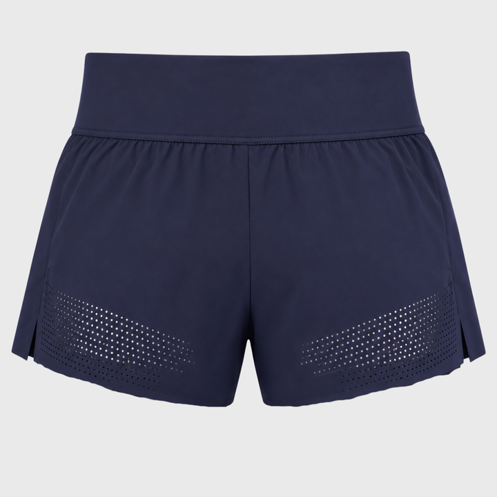 Macron Scotland Rugby Women's 2-in-1 Gym Shorts Navy/Sand 2026/27