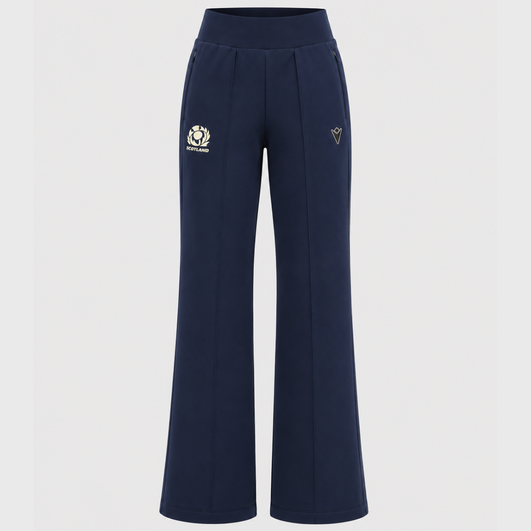 Macron Scotland Rugby Women's Athleisure Travel Pants Navy/Sand 2026/27