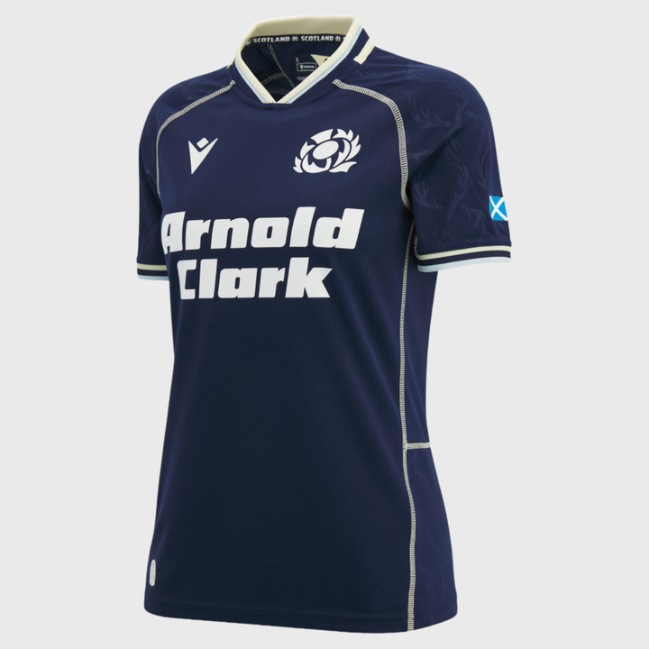 Macron Scotland Women's Arnold Clark Home Replica Rugby Shirt 2026/27