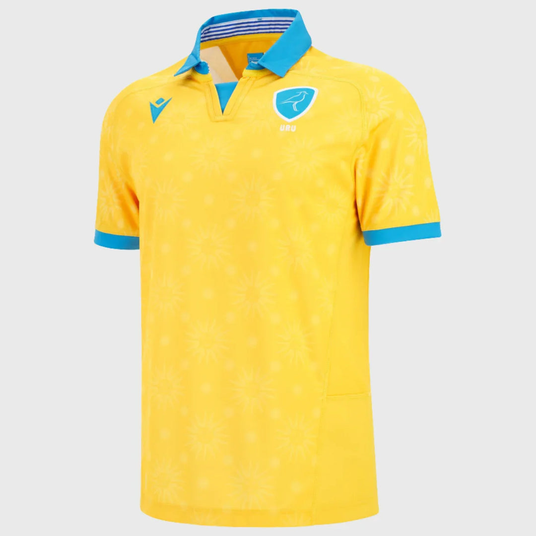Macron Uruguay Men's Away Replica Rugby Shirt 2025/26 - Rugbystuff.com