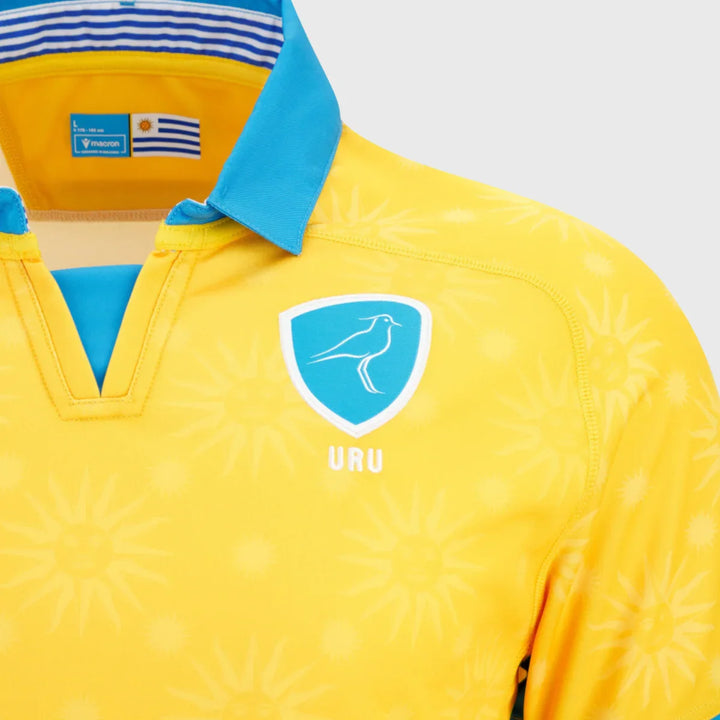 Macron Uruguay Men's Away Replica Rugby Shirt 2025/26 - Rugbystuff.com