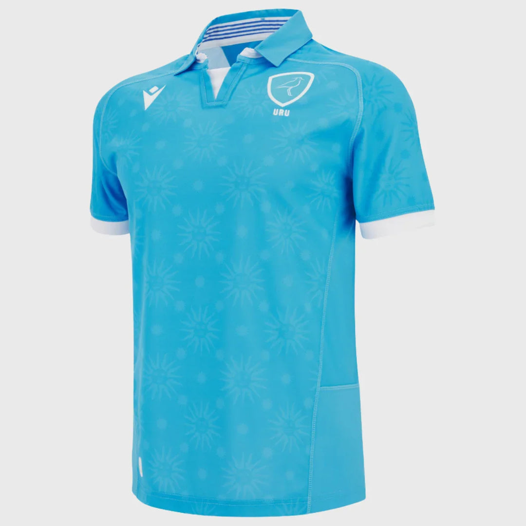 Macron Uruguay Men's Home Replica Rugby Shirt 2025/26 - Rugbystuff.com