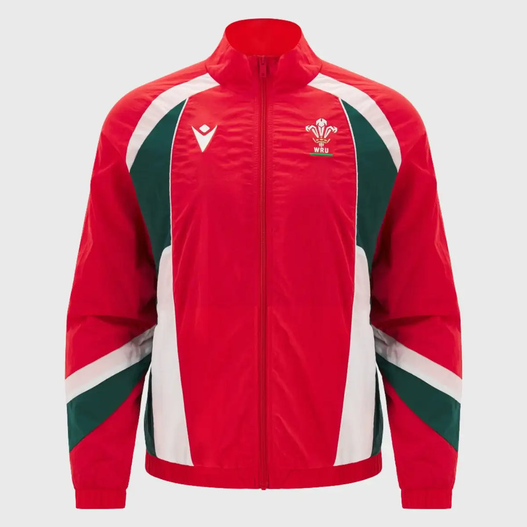 MacronWalesAnthemTrackJacket - Rugbystuff.com
