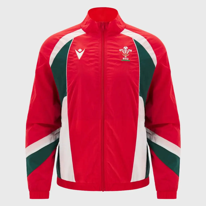 MacronWalesAnthemTrackJacket - Rugbystuff.com