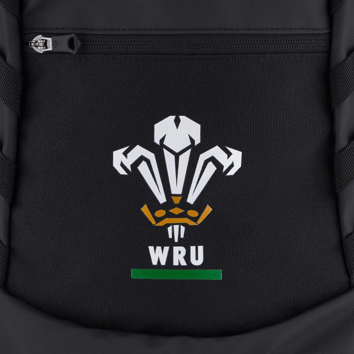 Macron Wales Rugby Back Pack Black - Rugbystuff.com