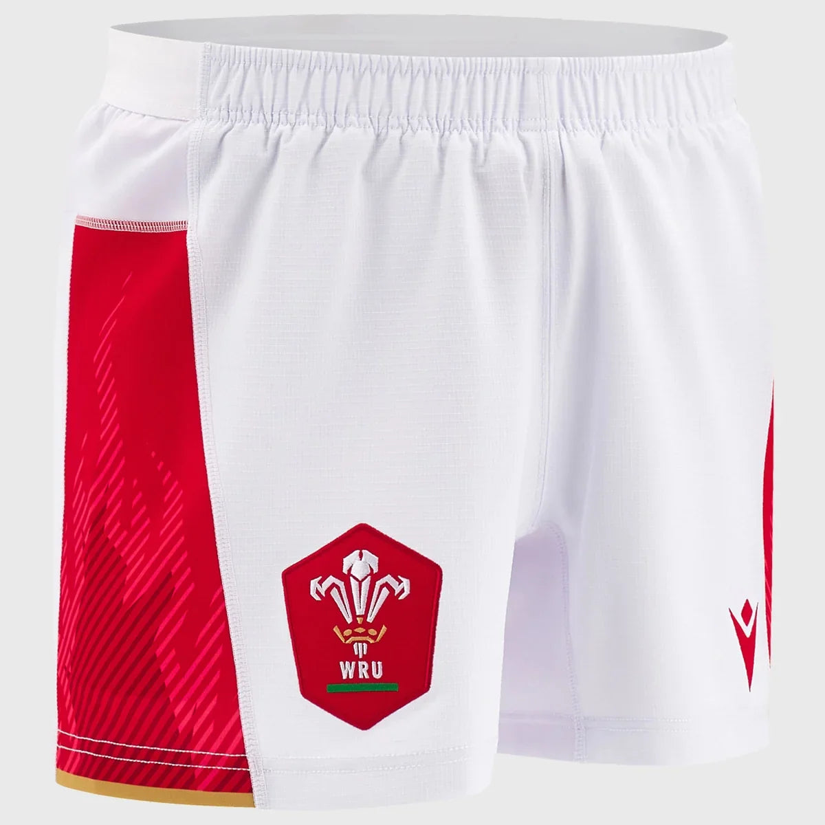 Camiseta Oficial Gales Rugby Union 2024/25 - Macron, Color Rojo, Ajuste Regular - Para Adultos