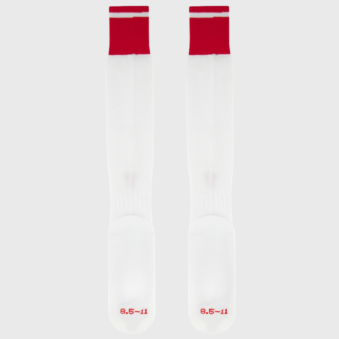 Macron Wales Home Rugby Socks 2025/26 - Rugbystuff.com