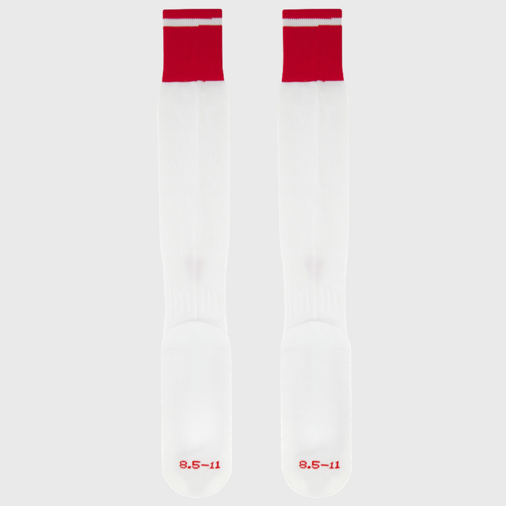 Macron Wales Home Rugby Socks 2025/26 - Rugbystuff.com