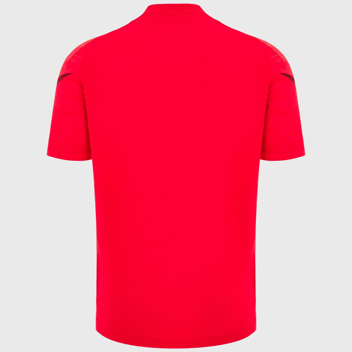 Macron Wales Rugby Poly Tee Red 2025/26 - Rugbystuff.com