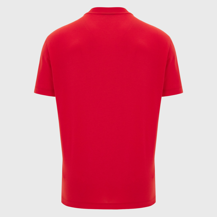 Macron Wales Rugby Fan Cotton Tee Red 2026/27