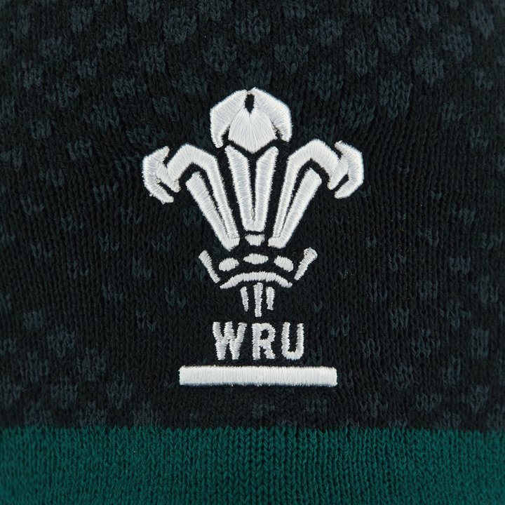 Macron Wales Rugby Beanie Hat Black 2026/27