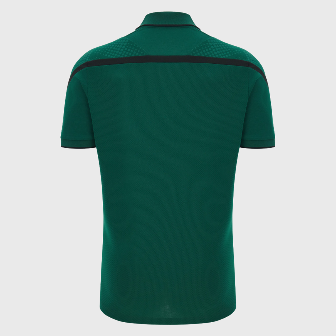 Macron Wales Rugby Poly Polo Shirt Green 2026/27